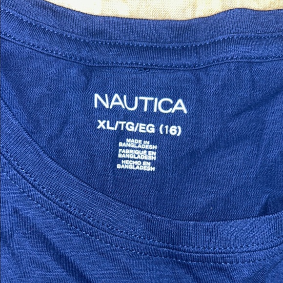 Nautica Kids Blue Short Sleeve Tee - Picture 2 of 3